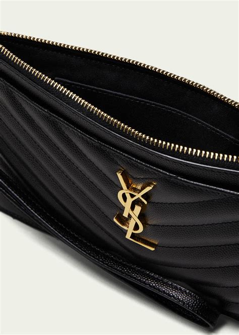 ysl bill pouch farfetch|ysl bill pouch.